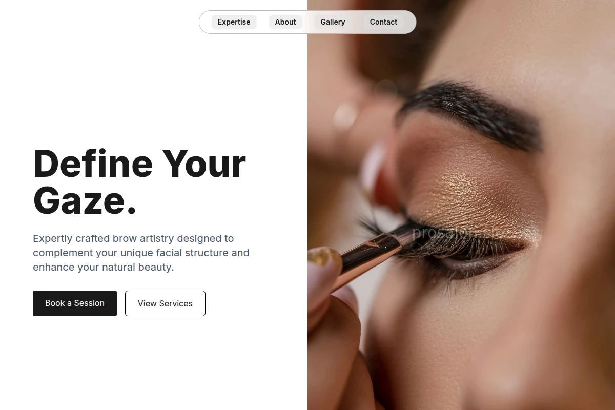 Brow Makeup Artist